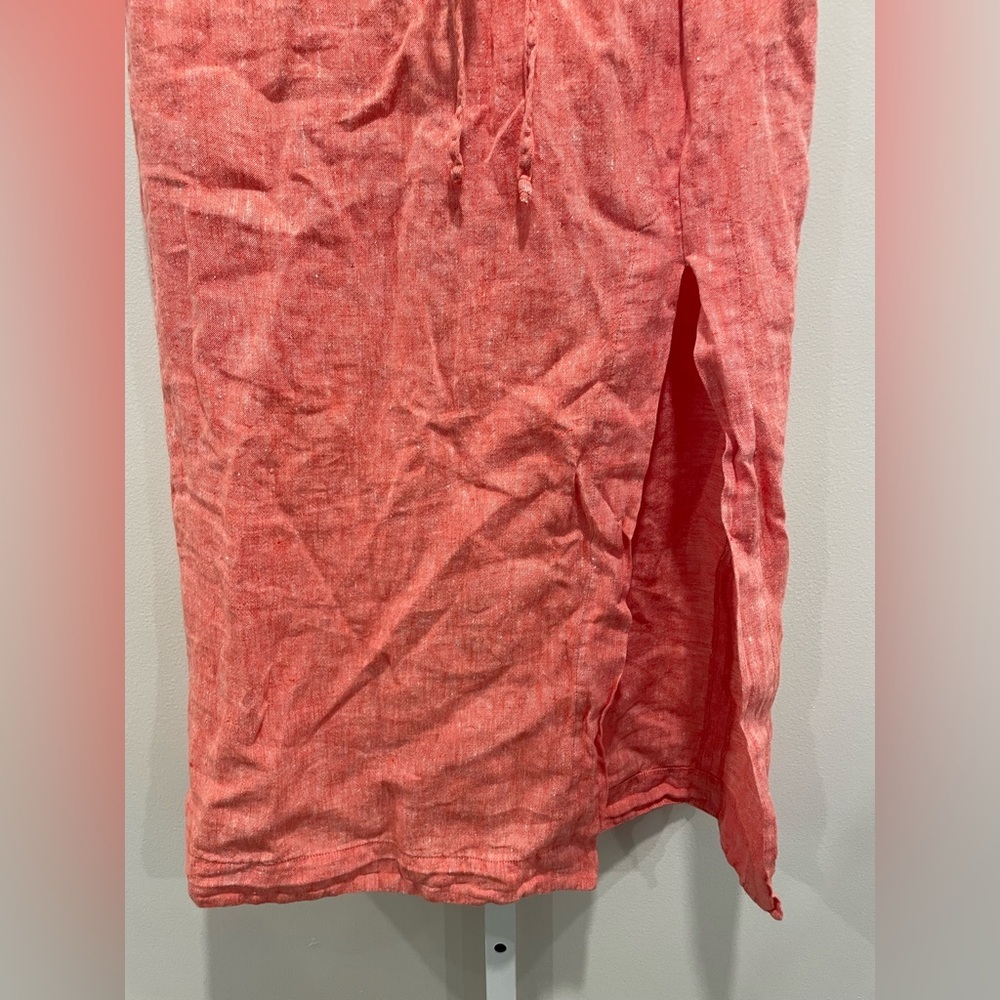 Matthew Bruch Drawstring Midi Skirt Size M - image 6